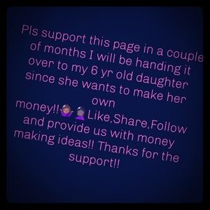 Support, Like , Share, Follow